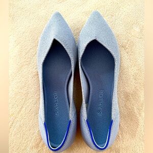 Rothy’s flats something blue size 8.5
